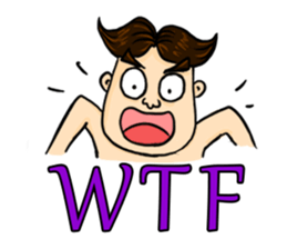 one pack man (ENG) sticker #2243315