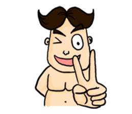 one pack man (ENG) sticker #2243324