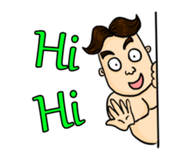 one pack man (ENG) sticker #2243340