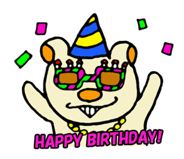 party bears sticker #2243624