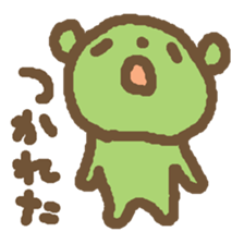 Japanese 6animals sticker #2244079