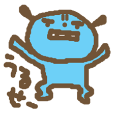 Japanese 6animals sticker #2244084