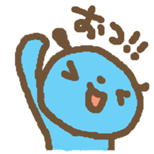 Japanese 6animals sticker #2244090