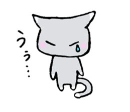 kawaii cat and rabbit sticker #2244292