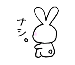 kawaii cat and rabbit sticker #2244294