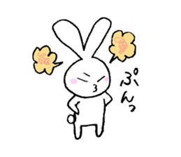 kawaii cat and rabbit sticker #2244298