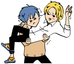 Boy friend sticker #2244374