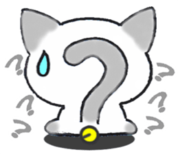 Lucky cat! sticker #2244875