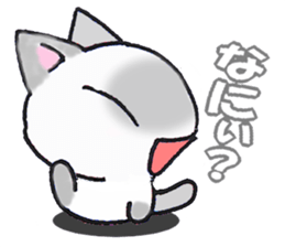 Lucky cat! sticker #2244878