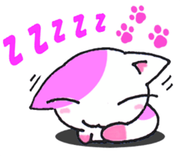 Lucky cat! sticker #2244890