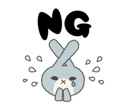 USAKKO-Bunny sticker #2244946