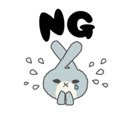 USAKKO-Bunny sticker #2244946