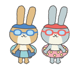 USAKKO-Bunny sticker #2244957