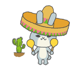 USAKKO-Bunny sticker #2244978