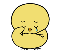 Sticker of the small bird sticker #2245018