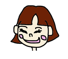 Yukko's handwritten Sticker sticker #2245104