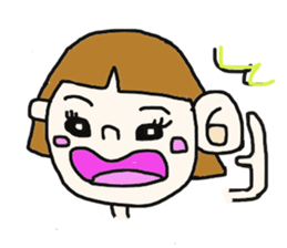 Yukko's handwritten Sticker sticker #2245105