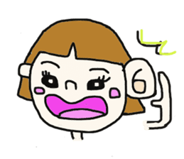 Yukko's handwritten Sticker sticker #2245105