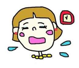 Yukko's handwritten Sticker sticker #2245109