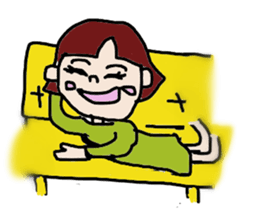 Yukko's handwritten Sticker sticker #2245115