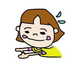 Yukko's handwritten Sticker sticker #2245125