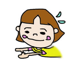 Yukko's handwritten Sticker sticker #2245125