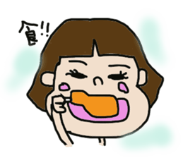 Yukko's handwritten Sticker sticker #2245126