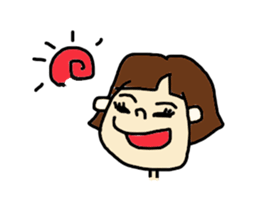 Yukko's handwritten Sticker sticker #2245129