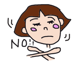 Yukko's handwritten Sticker sticker #2245132