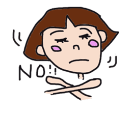 Yukko's handwritten Sticker sticker #2245132