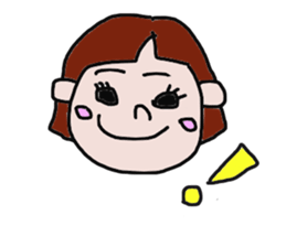 Yukko's handwritten Sticker sticker #2245135