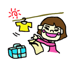 Yukko's handwritten Sticker sticker #2245137