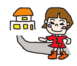 Yukko's handwritten Sticker sticker #2245139