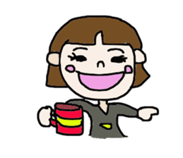 Yukko's handwritten Sticker sticker #2245141