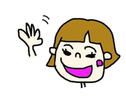 Yukko's handwritten Sticker sticker #2245142