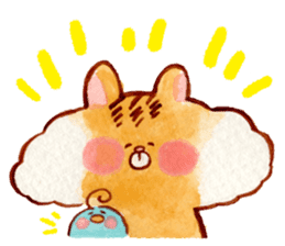RISUO of soft and fluffy cheeks sticker #2245544