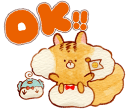 RISUO of soft and fluffy cheeks sticker #2245546