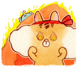 RISUO of soft and fluffy cheeks sticker #2245548