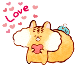 RISUO of soft and fluffy cheeks sticker #2245550