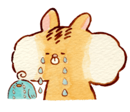 RISUO of soft and fluffy cheeks sticker #2245552