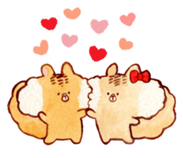 RISUO of soft and fluffy cheeks sticker #2245554