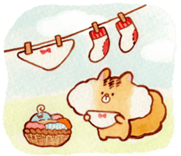 RISUO of soft and fluffy cheeks sticker #2245555