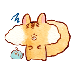 RISUO of soft and fluffy cheeks sticker #2245561