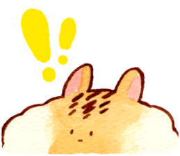 RISUO of soft and fluffy cheeks sticker #2245571
