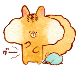 RISUO of soft and fluffy cheeks sticker #2245573