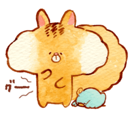 RISUO of soft and fluffy cheeks sticker #2245573