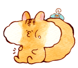 RISUO of soft and fluffy cheeks sticker #2245574