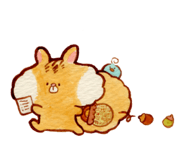 RISUO of soft and fluffy cheeks sticker #2245579