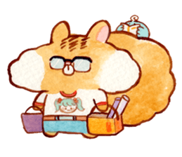 RISUO of soft and fluffy cheeks sticker #2245581
