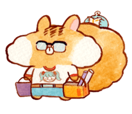 RISUO of soft and fluffy cheeks sticker #2245581